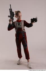 DENISA WITH TWO GUNS